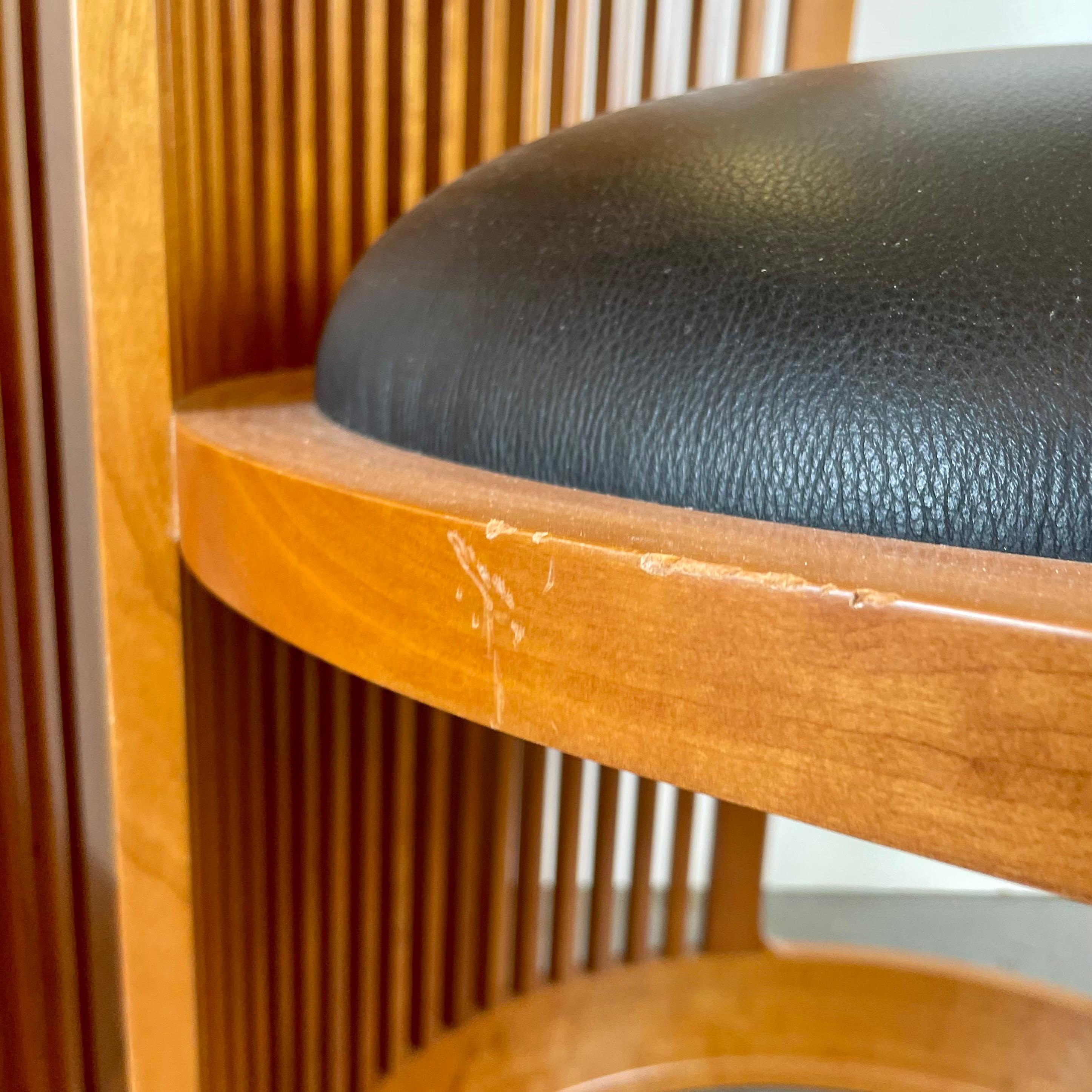 Sedia Barrel di Frank Lloyd Wright Edito da Cassina, 1986 in vendita 12