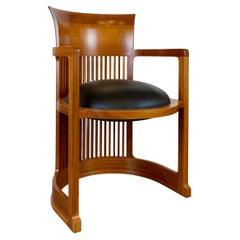 Barrel Chair by Frank Lloyd Wright Edited by Cassina, 1986