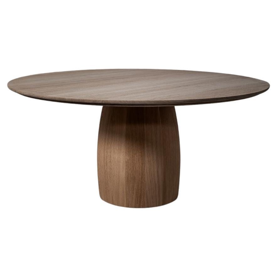 Barrel Dining Table One by Van Rossum For Sale