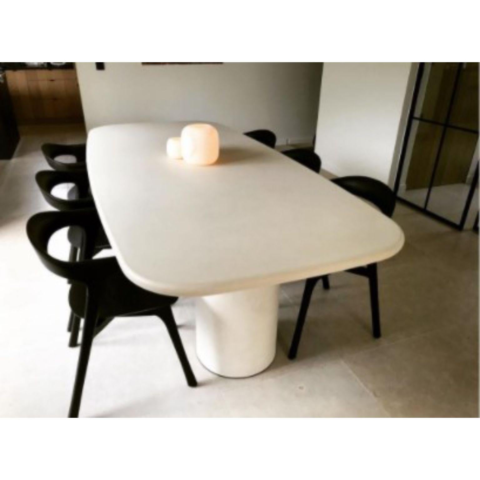 Barrel Shape Table 240 by Galerie Philia Edition In New Condition In Geneve, CH