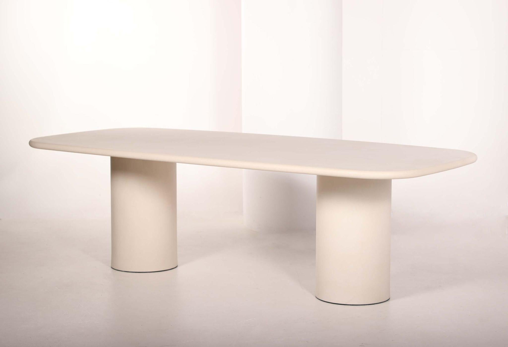 Contemporary Barrel Shape Table by Galerie Philia Edition