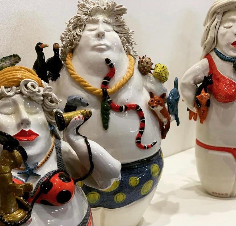 Barril Sommelier Diseño Centro de mesa decorativo Hecho a mano Italia 2020, Hecho a mano Italiano en venta