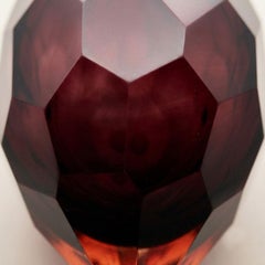 „Barrel Vase“ von Alessandro Mandruzzato, mundgeblasenes Murano-Glas