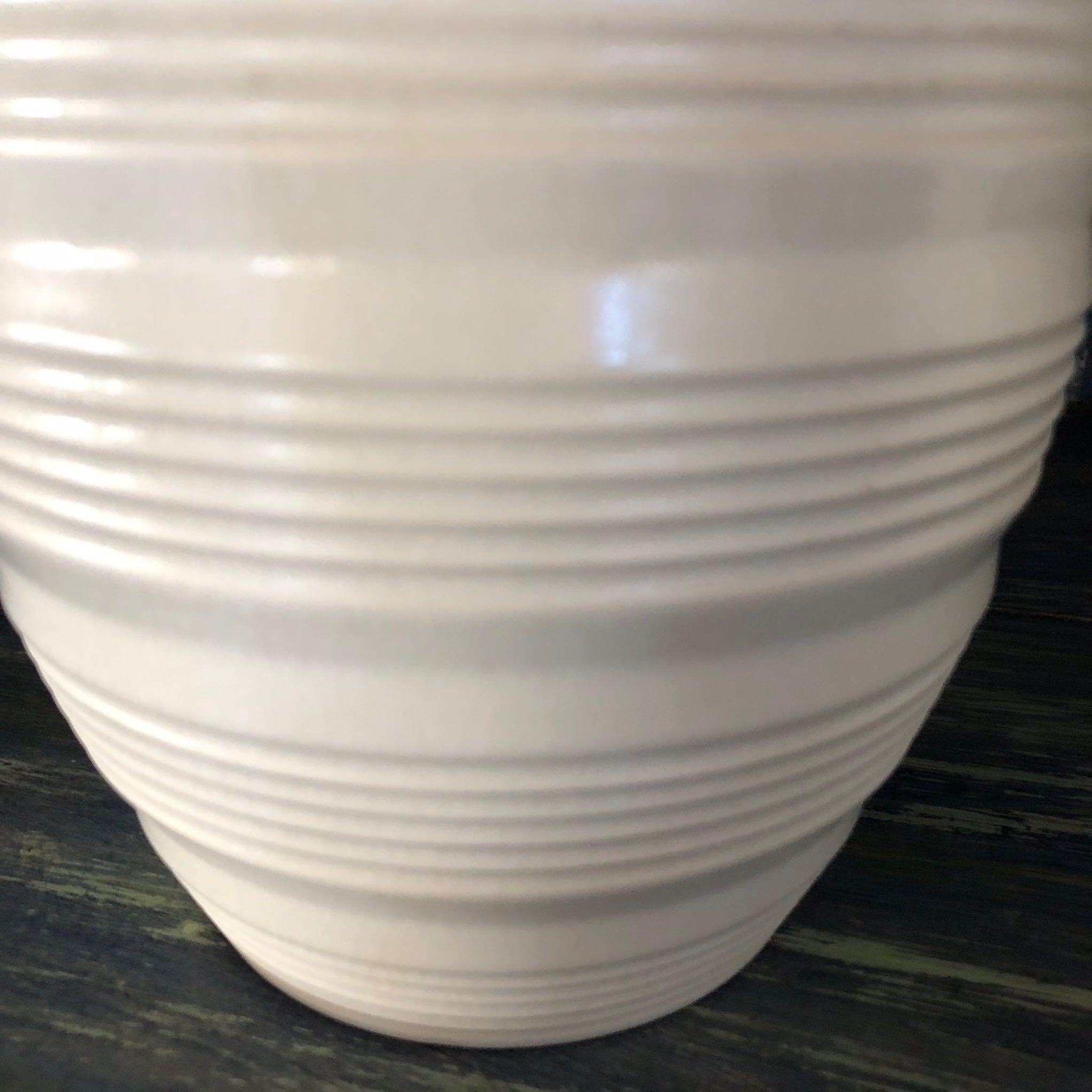 Mid-Century Modern Barrel Vase