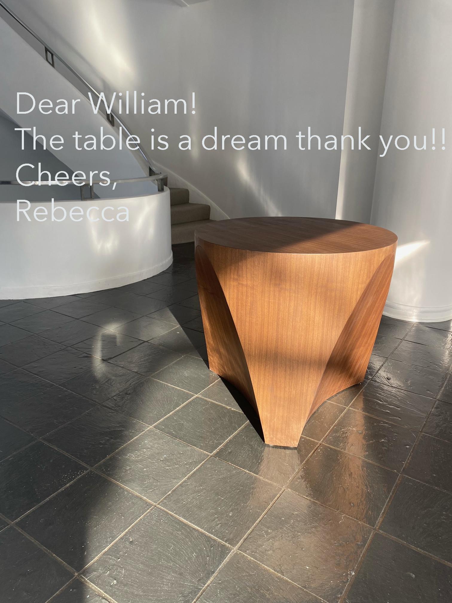 Modern the Barrens centre table by American minimalist William Earle For Sale