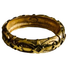 Barrera - Bracelet en métal doré