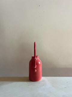Barrera III. Sculpture by Aniana Heras in Glazed white stoneware