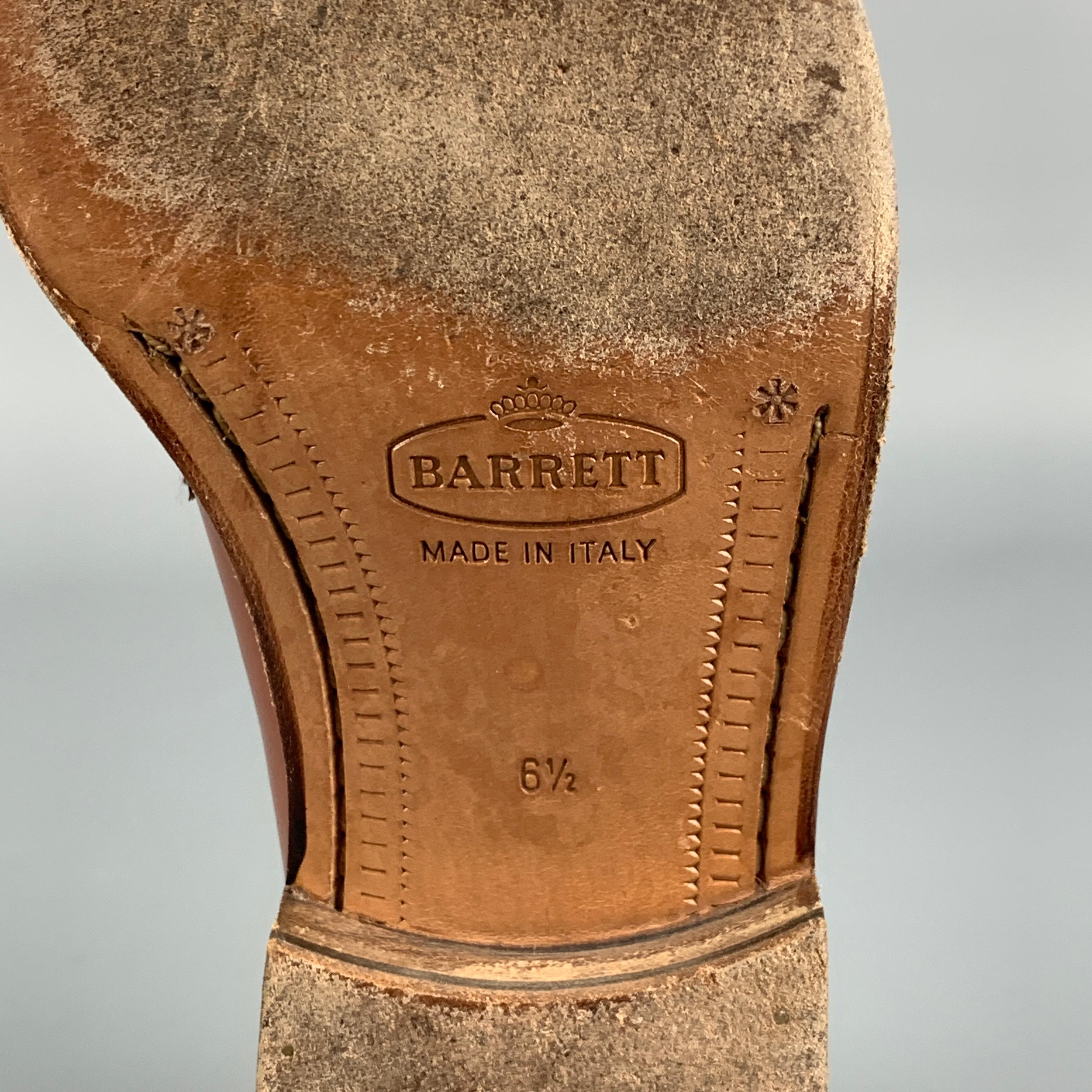 BARRETT x WILKES BASHFORD Size 7.5 Tan Leather Slip On Loafers 2