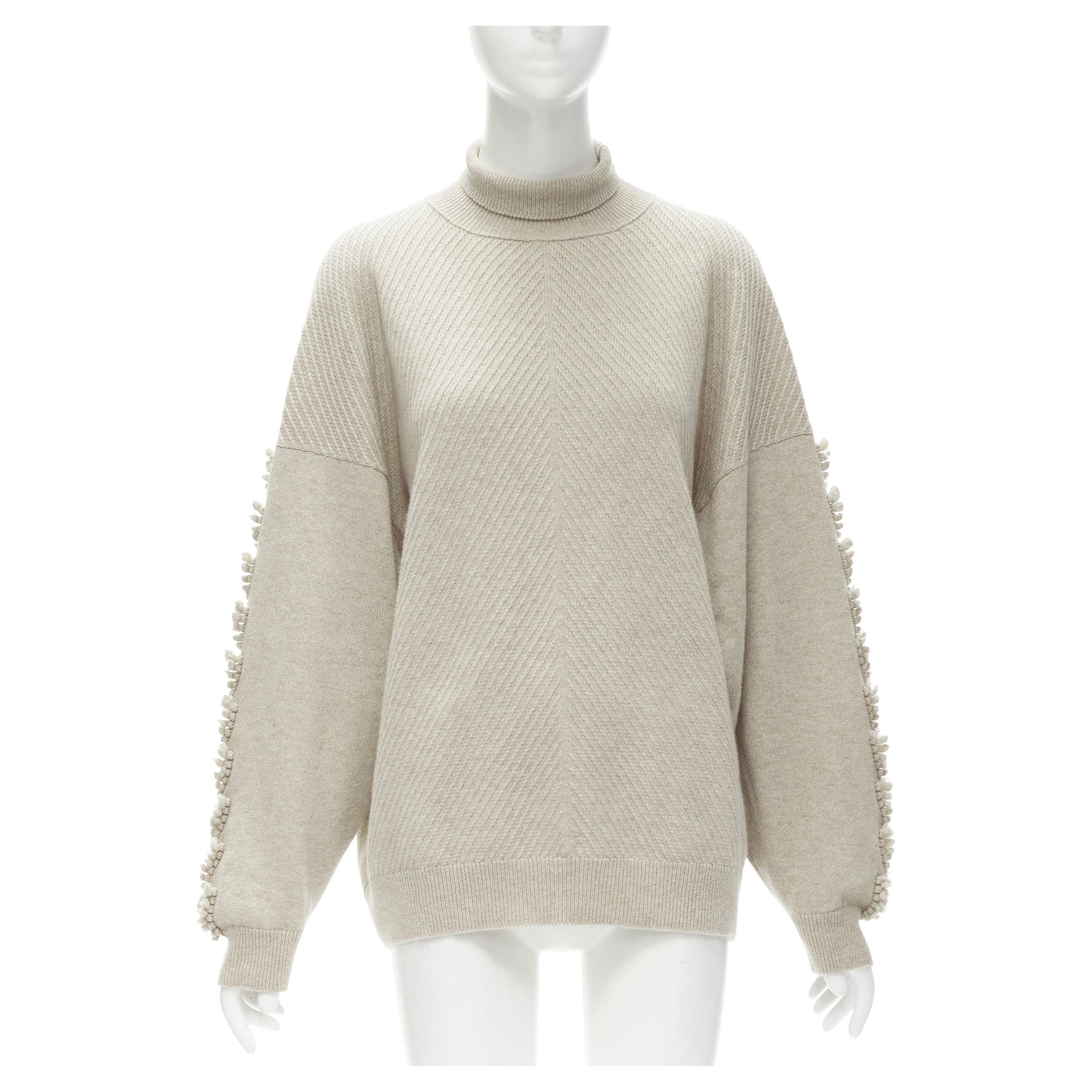 Barrie chunky-knit cashmere polo jumper - Blue