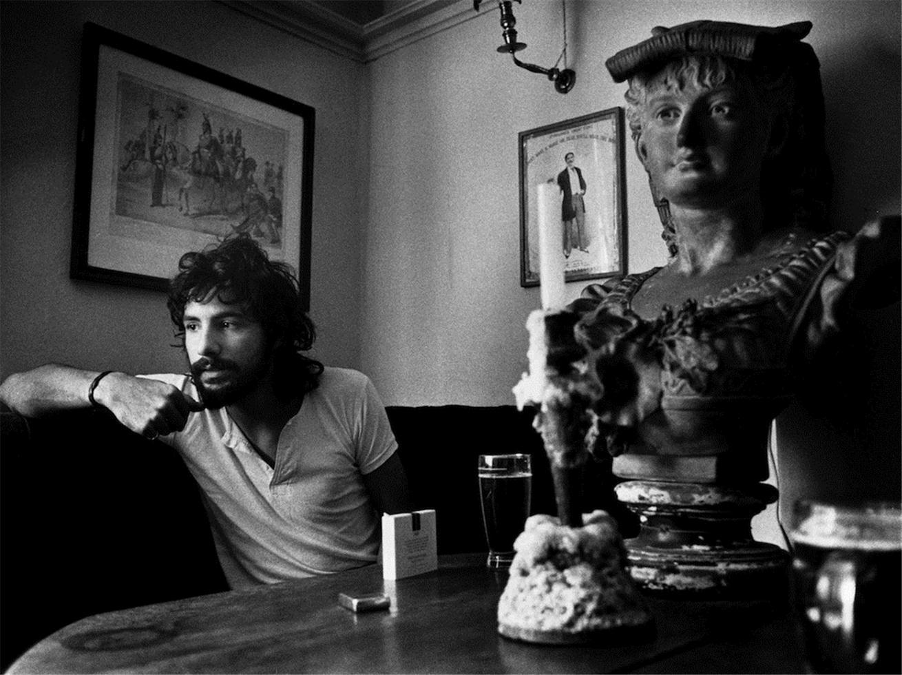 Barrie Wentzell Portrait Photograph - Cat Stevens, 1971