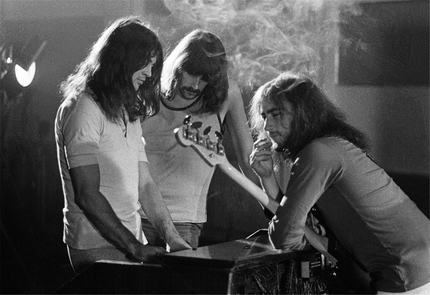 Barrie Wentzell Black and White Photograph - Deep Purple, 1970