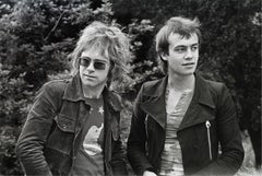 Elton John and Bernie Taupin, Hampstead Heath, London, 1970