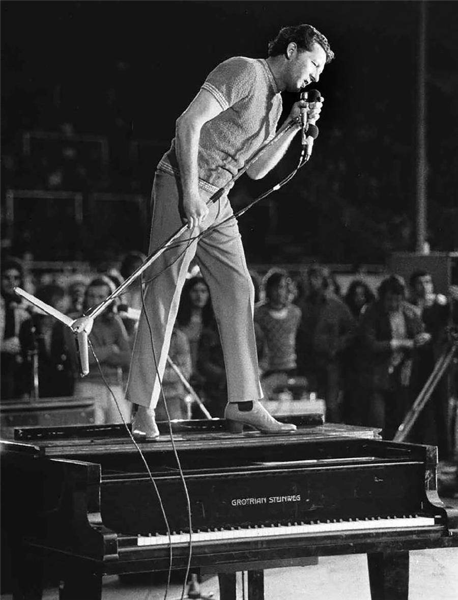 Jerry Lee Lewis, England, 1972