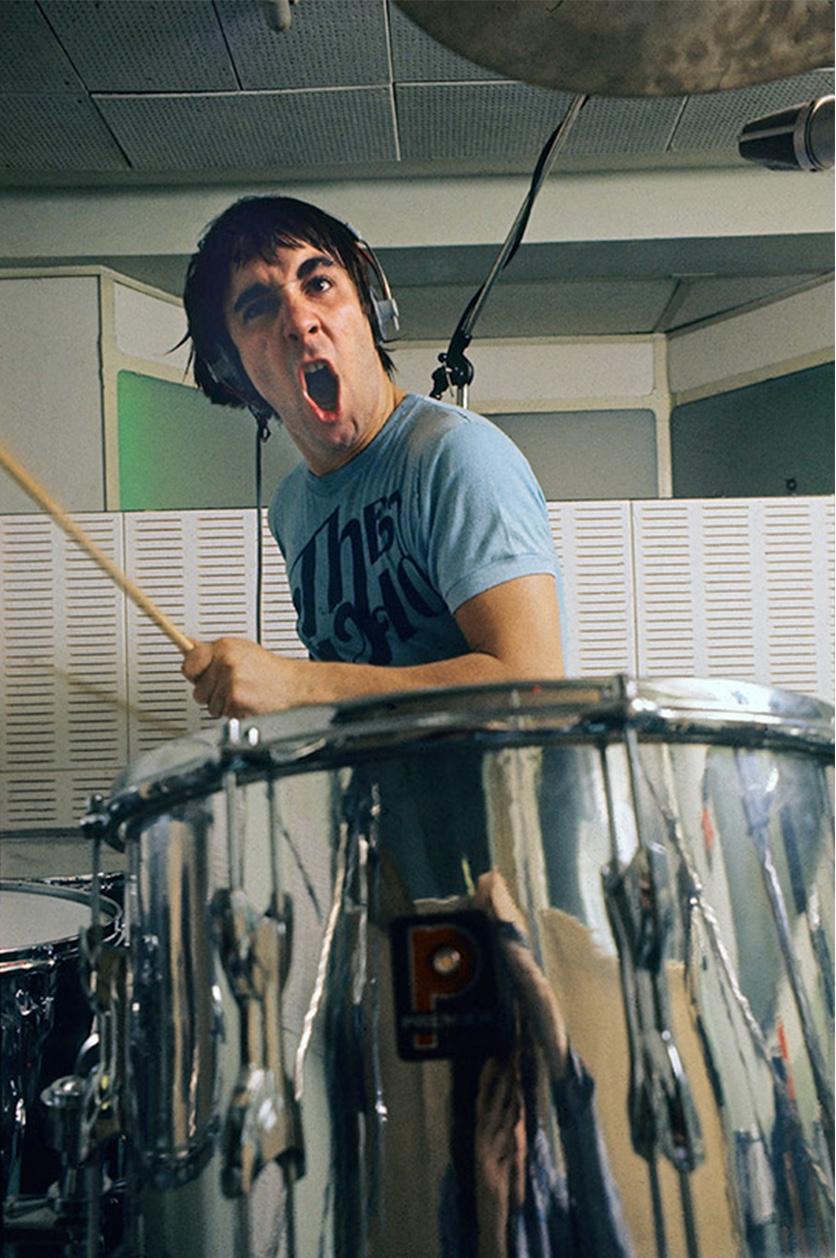 Keith Moon des Who par Barrie Wentzell