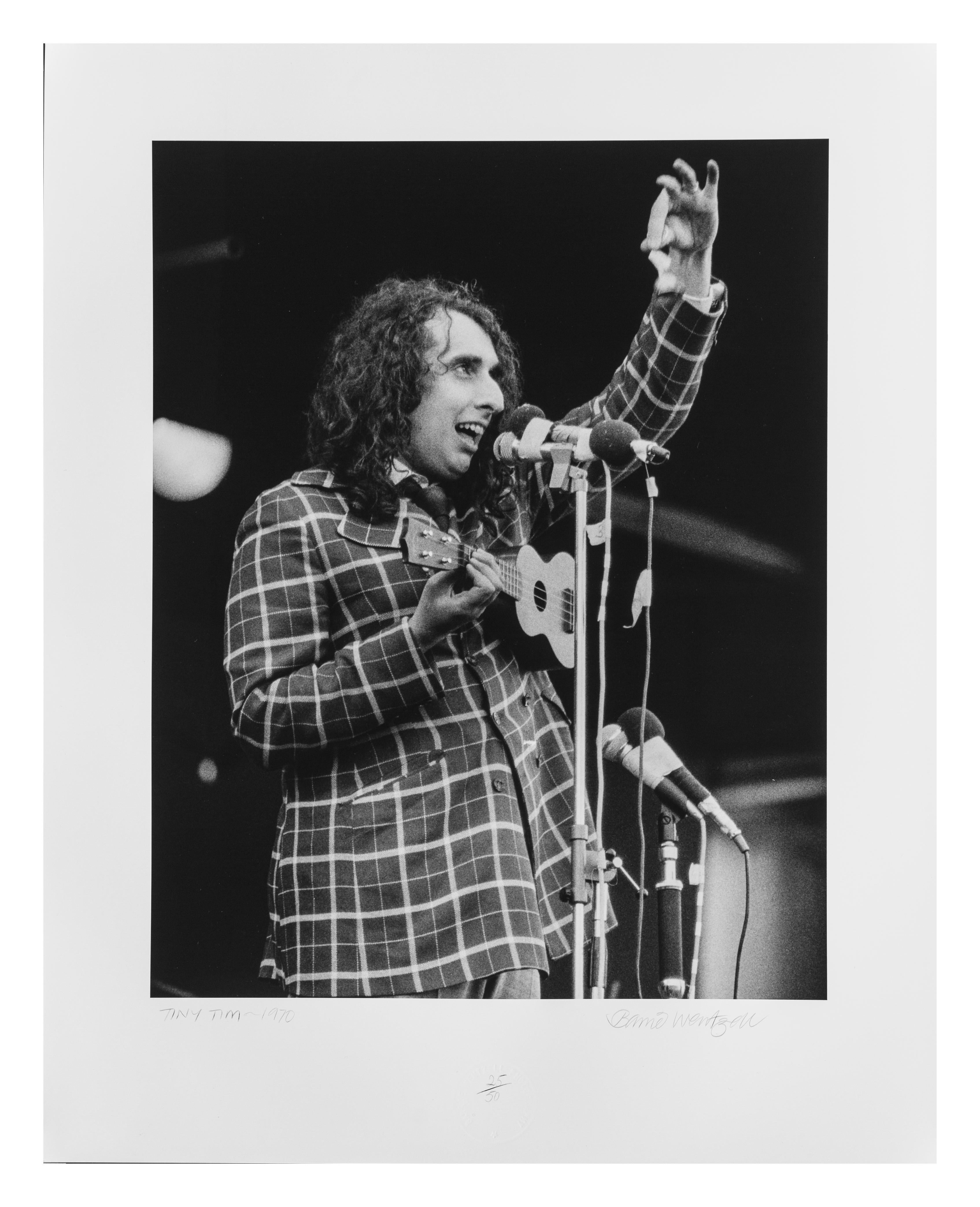 Barrie Wentzell Black and White Photograph - Tiny Tim