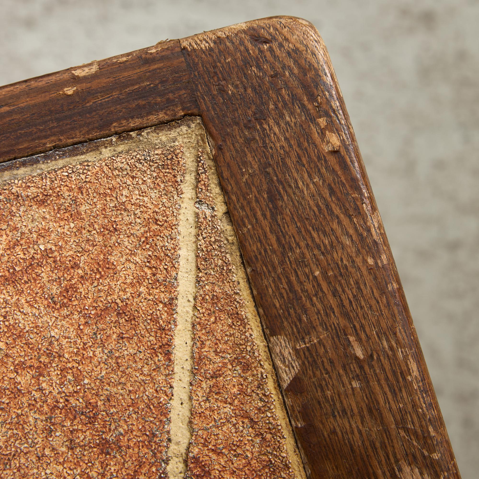 Table basse Barrois à plateau céramique en angle en vente 2