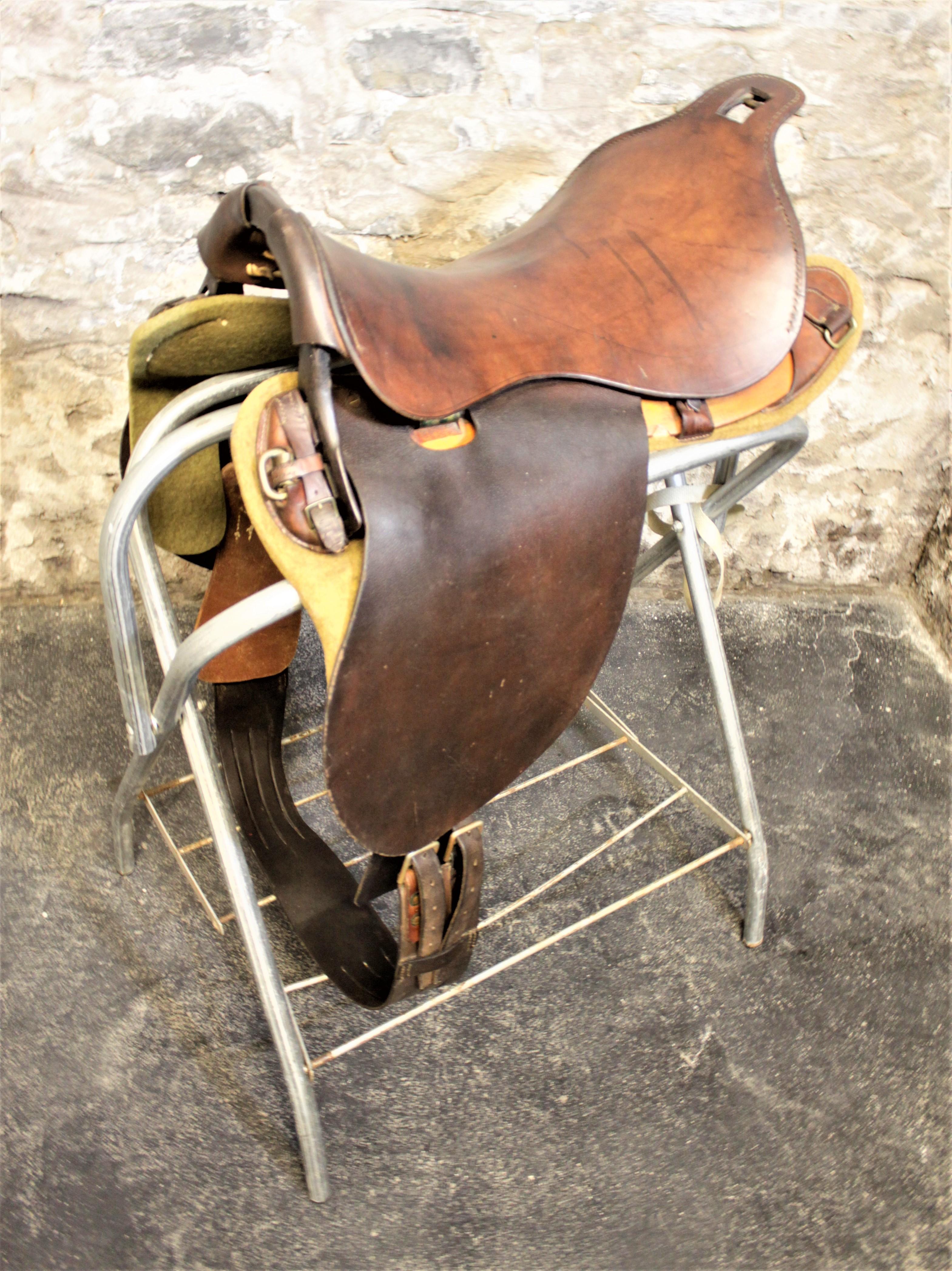 Machine-Made Barrow, Hepburn & Gale British Military Universal Pattern Horse Saddle