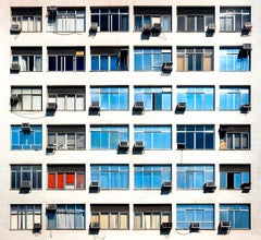 18 Flats by Barry Cawston 90 x 82.5cm C-type Photographic Print Only