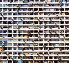 195 Flats by Barry Cawston 90 x 82.5cm C-type photograph with Acrylic Face Mount