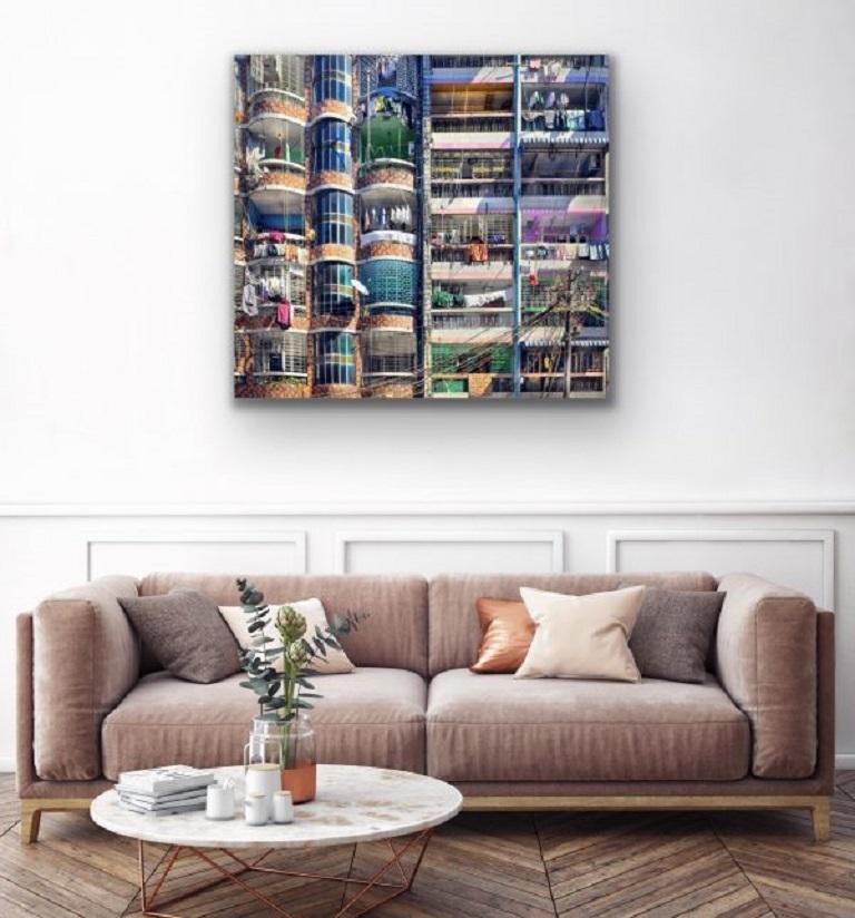 24 Flats von Barry Cawston.  Nur 90 x 75cm Fotodruck in C-Form mit Fotodruck im Angebot 1