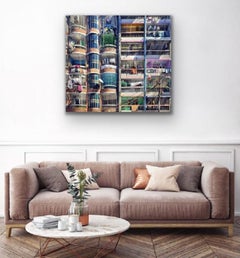 24 Flats von Barry Cawston.  Nur 90 x 75cm Fotodruck in C-Form mit Fotodruck