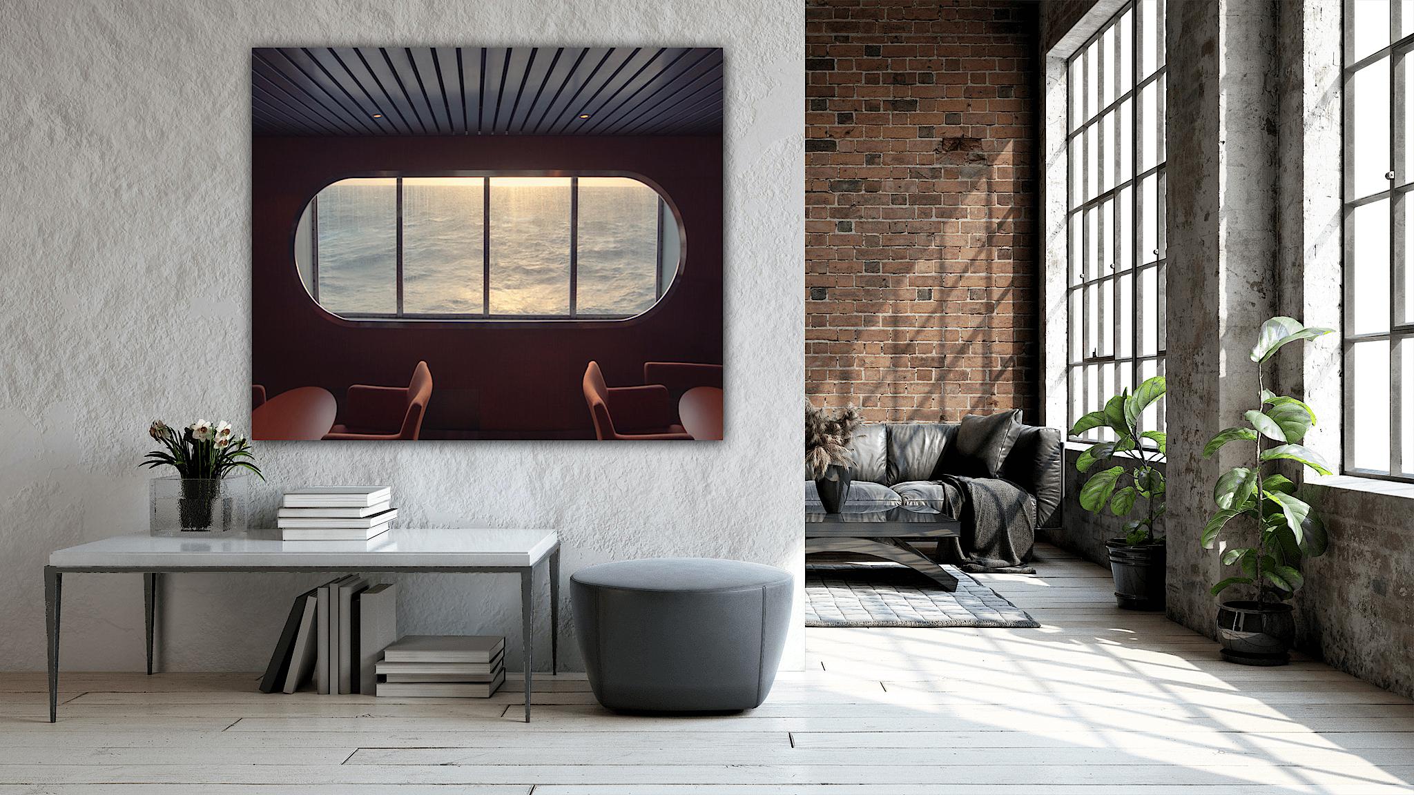 Bridging The Ocean That Lies Between Us di Barry Cawston 120x100cm Solo stampa in vendita 1