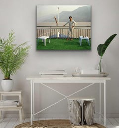 Ferry Passenger by Barry Cawston. 90 x 75cm C-type photo with Acrylic Face Mount