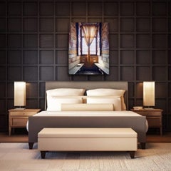 Goldenes Fenster von Barry Cawston. 120 x 96cm Fotodruck nur