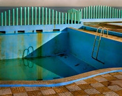 Havana Pool by Barry Cawston. 120 x 100cm C-type photographic print Only