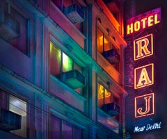 Hotel Raj by Barry Cawston. 120 x 100cm C-type photographic print Only