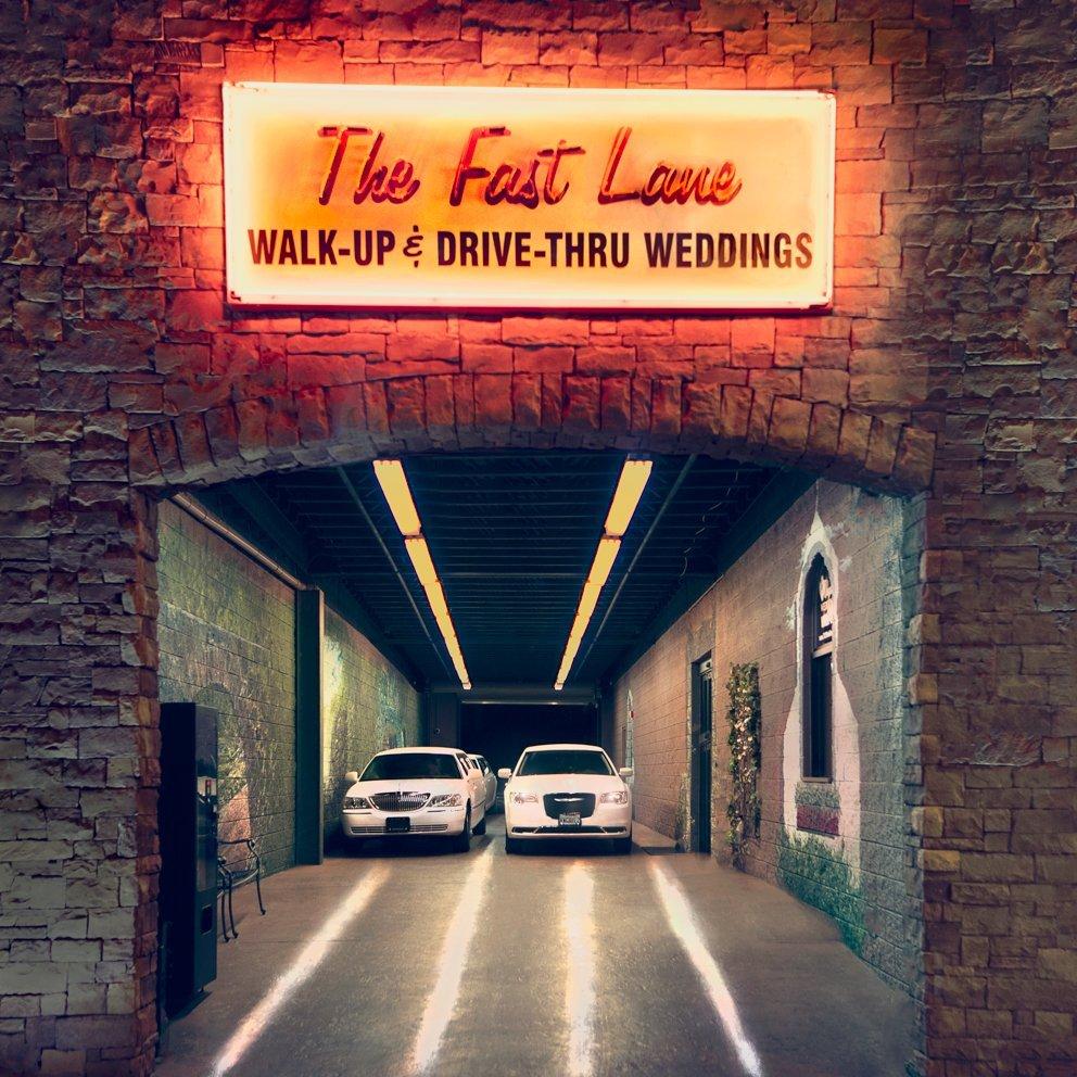 The Fast Lane von Barry Cawston 110 x 110cm C-Typ-Druck mit Acryl-Gesichtshalterung