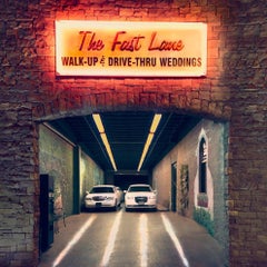 The Fast Lane by Barry Cawston 110 x 110cm C-type print with Acrylic Face Mount