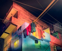 Washing Lines by Barry Cawston 120 x 100cm C-type photographic print Only