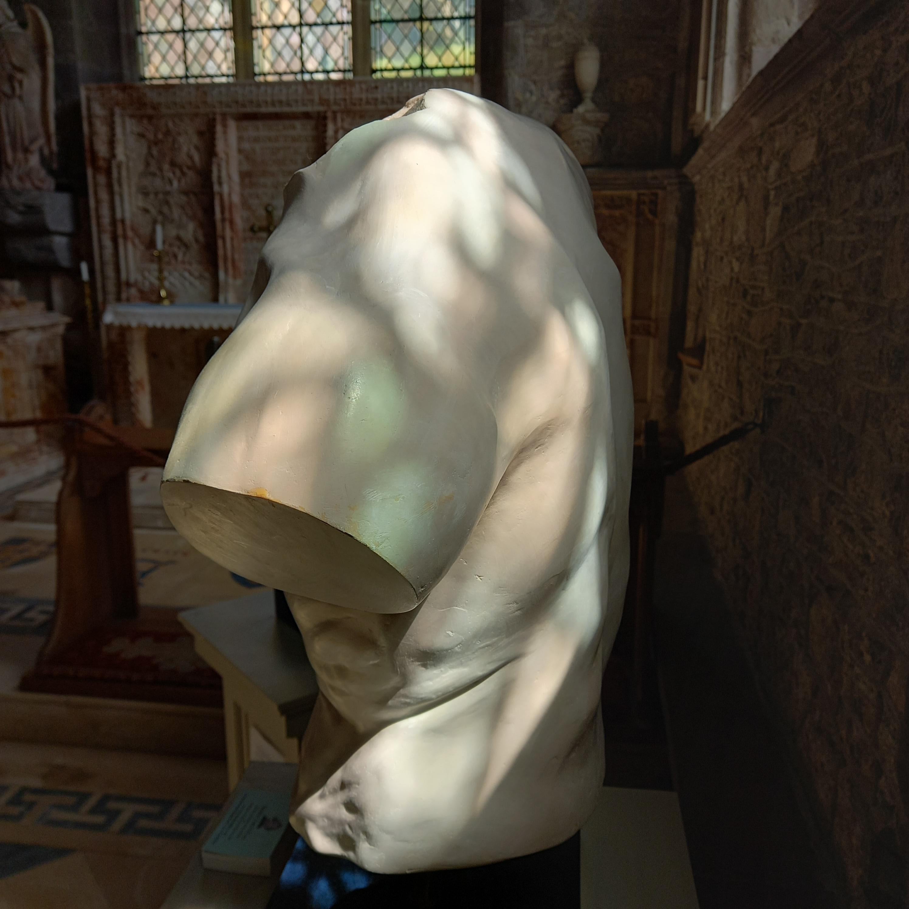 Torso des Diskuswerfers (Barock), Sculpture, von Barry Davies 