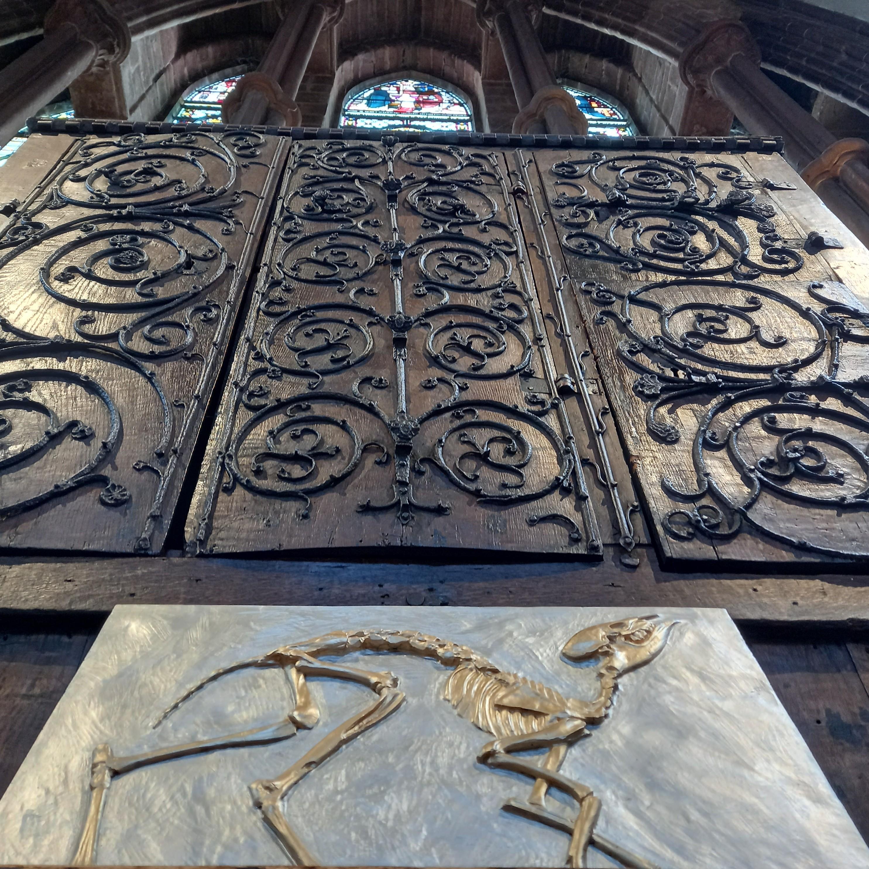 Herbivore fossil  - Academic Sculpture by Barry Davies 