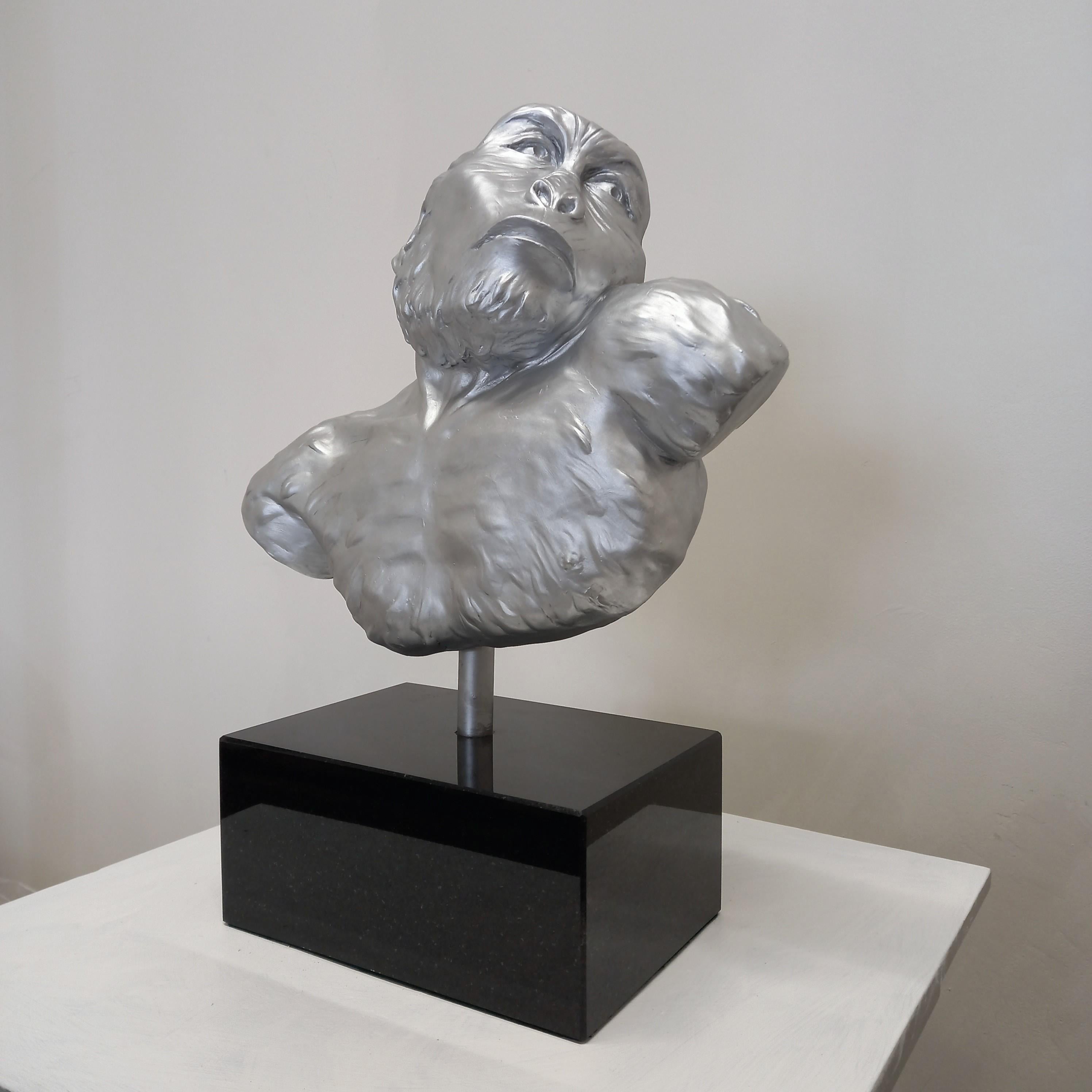 Paranthropus Robustus  - Sculpture by Barry Davies 