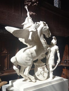 Perseus and Fame proclaiming the birth of Pegasus