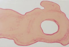 Untitled (Rose, Pink, Abstract, Gestural, Movement) (30% OFF LIST PRICE)