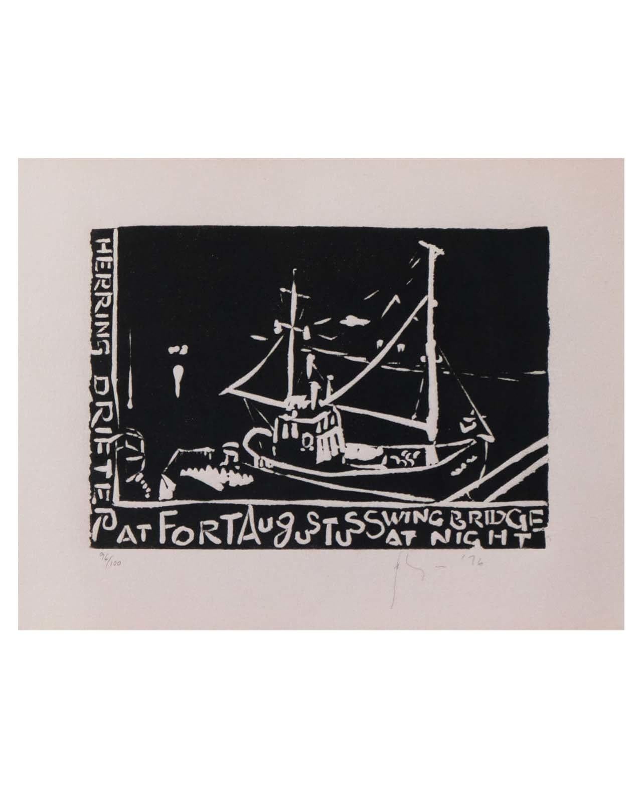 1976
Linolschnitt auf Papier
Auflage 96/100