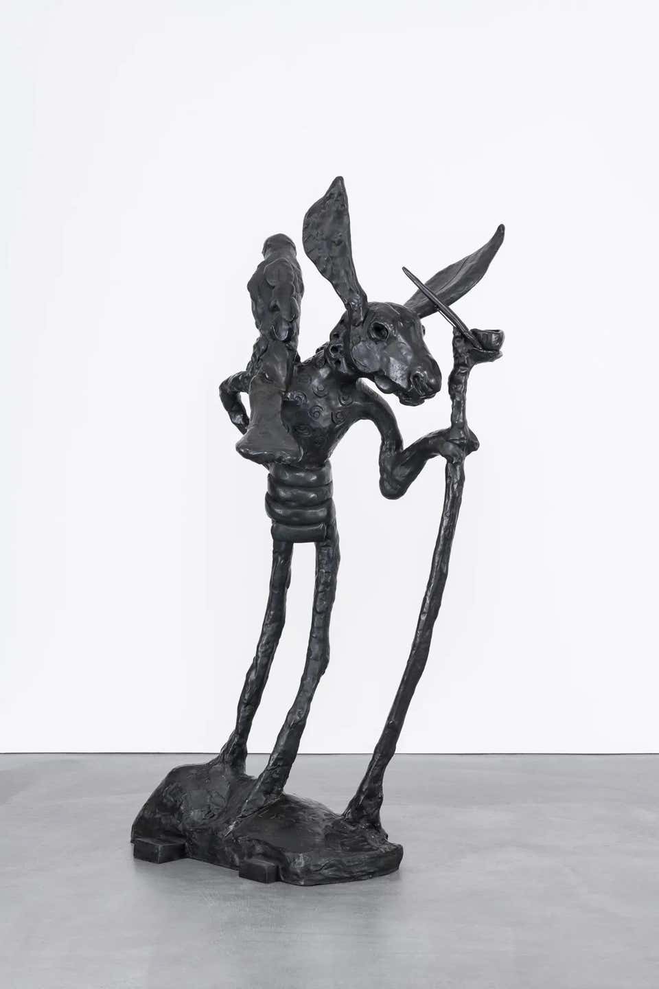 Figure in the Trees by Barry Flanagan