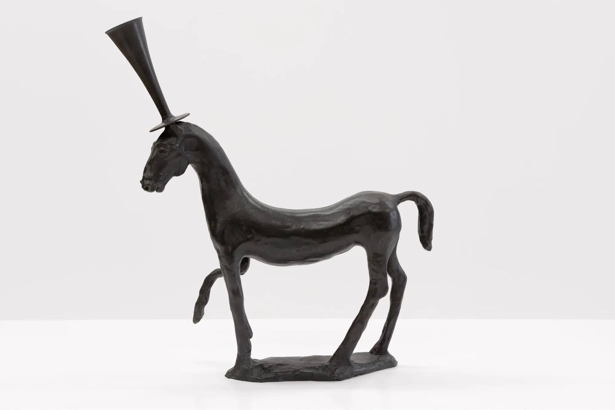 Horse With Listening Trumpet