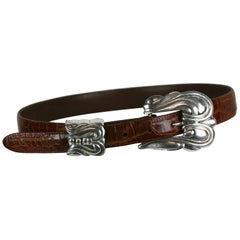 Barry Keiselstein Cord Sterling Belt