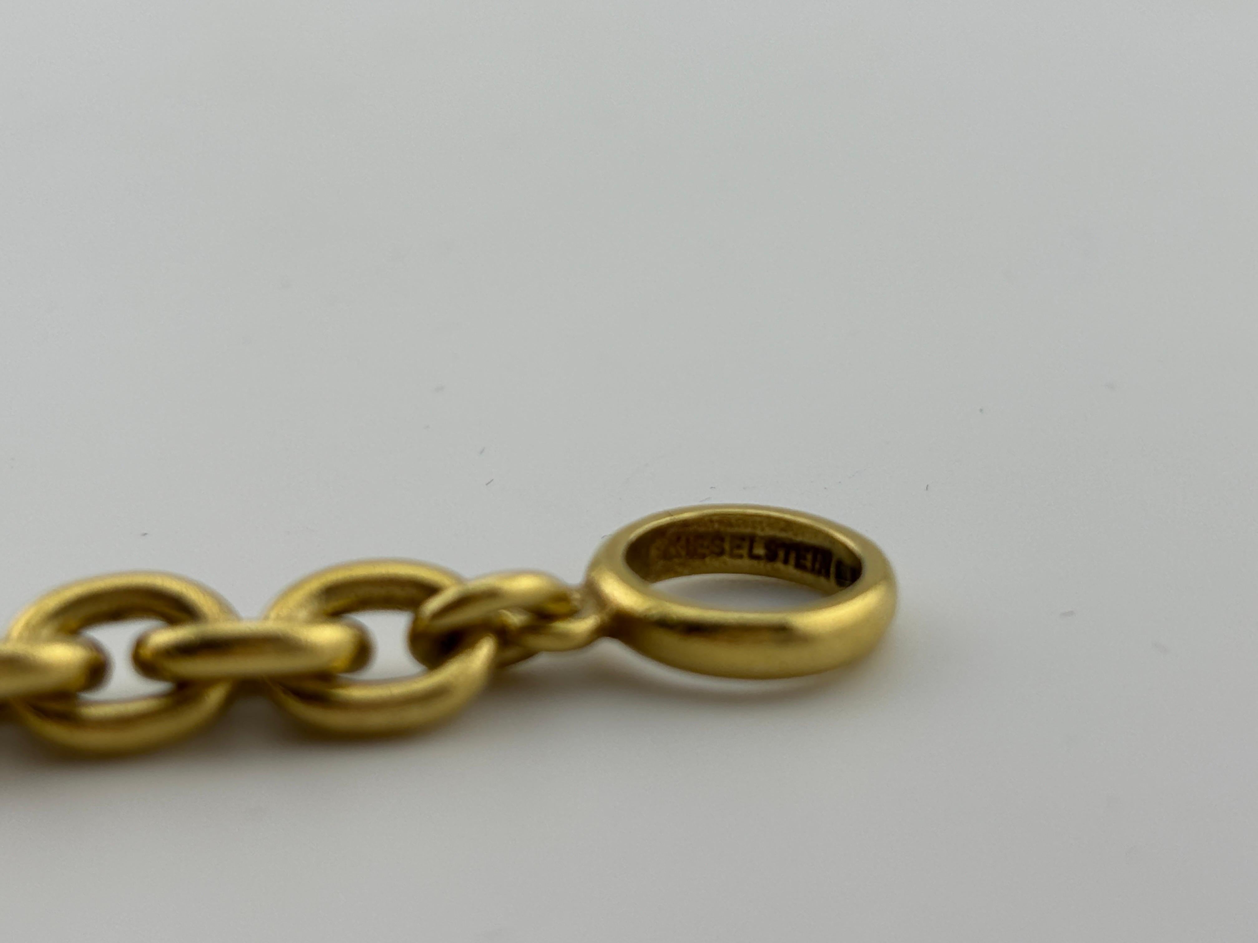 Barry Kieselstein-Cord Bracciale con diamanti in oro giallo 18k in vendita 3