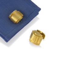 Barry Kieselstein-Cord 1980s Gold Cufflinks