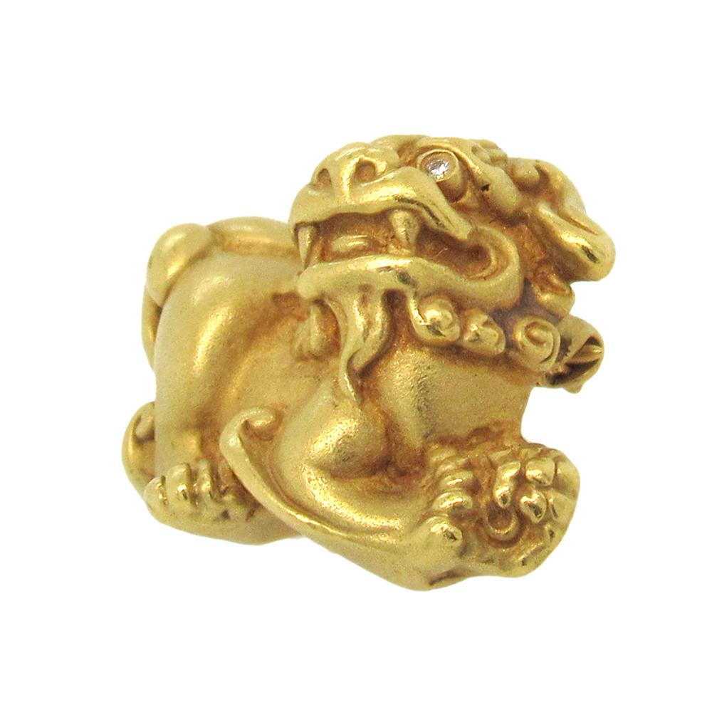 Women's or Men's Barry Kieselstein-Cord Foo Dog Pin