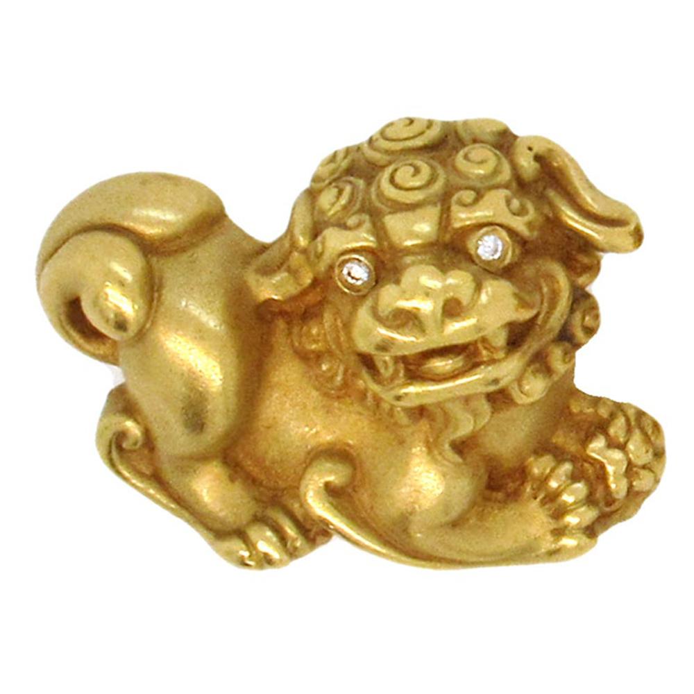 Barry Kieselstein-Cord Foo Dog Pin