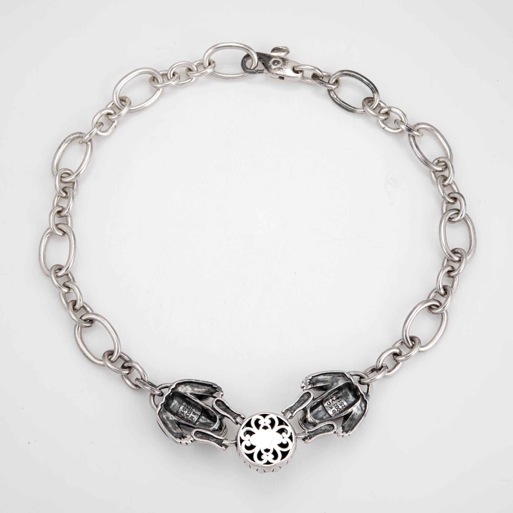 Barry Kieselstein-Cord Collana a rana Collana in argento sterling e oro 14k 17