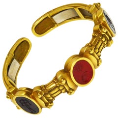 Barry Kieselstein-Cord Intaglio Gold Cuff Barry Kieselstein-Cord Intaglio Gold Cuff