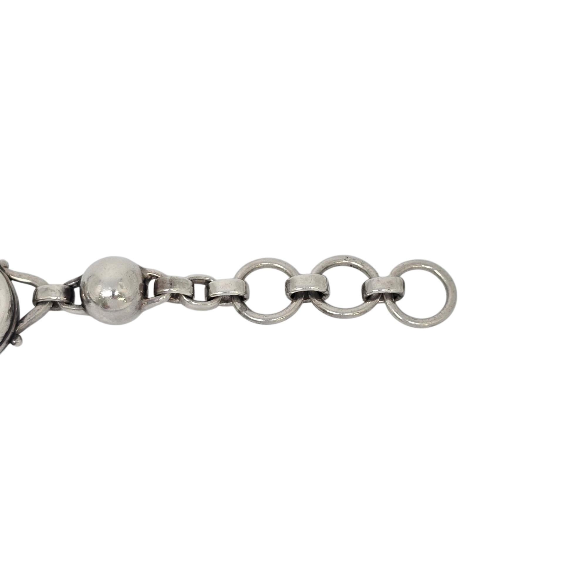 Barry Kieselstein-Cord Sterling Silver Equestrian Horse Toggle Bracelet #22216 For Sale 3