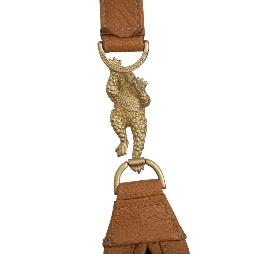Barry Kieselstein-Cord Sac à bandoulière en cuir fauve en vente 1